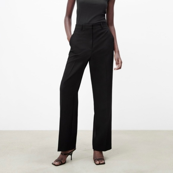 ZARA Menswear Style Wide Leg Pants - Picture 1 of 7